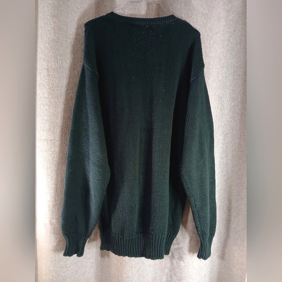 STONE WOMENS GREEN LONG SLEEVE WINTER SWEATER (SIZE UNKNOWN POSSIBLE XL) - Picture 2 of 3